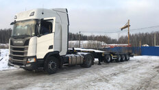 Полуприцеп-контейнеровоз Тонар К4-40, модель 99892 — общий вид с тягачом
